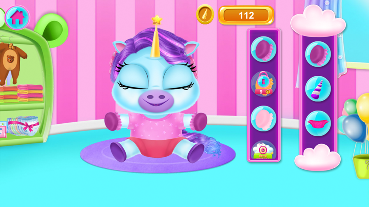 Unicorn Baby Pet Care游戏截图