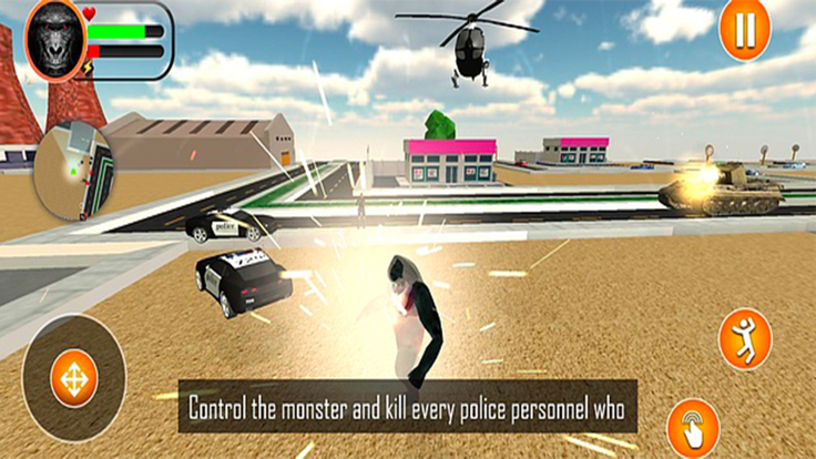 大脚怪金刚横冲直撞游戏截图