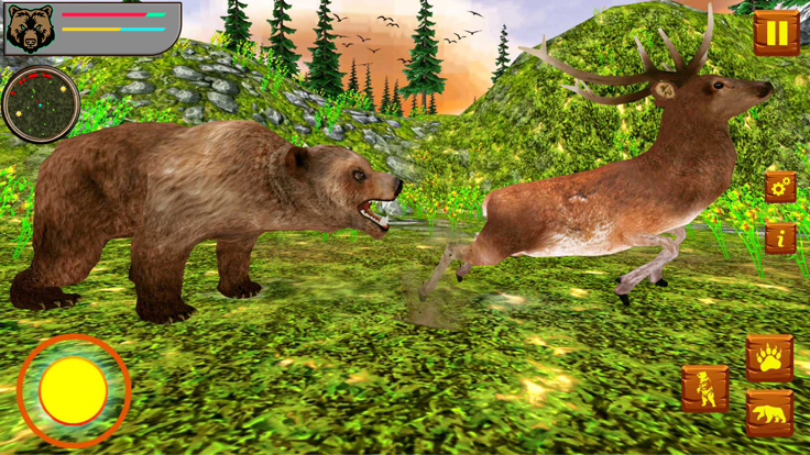 Bear Simulator Wild Animal游戏截图