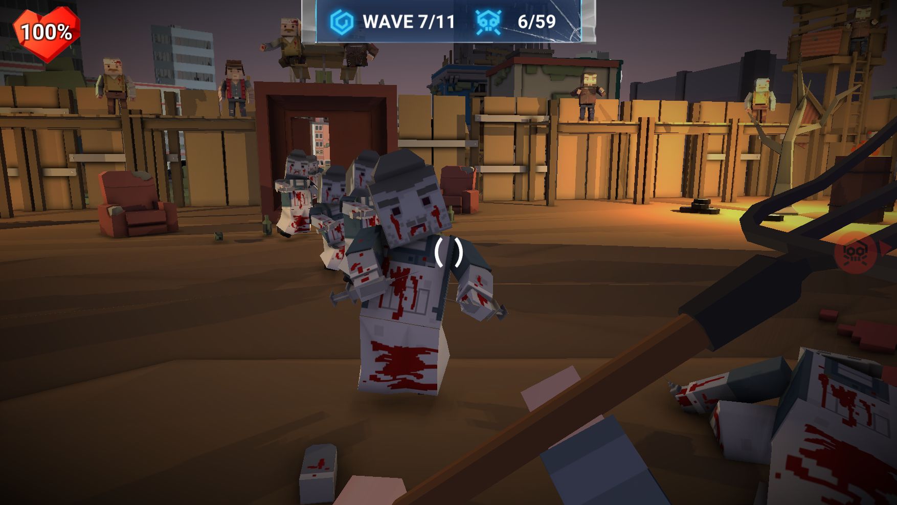 Screenshot of The Walking Zombie: Dead City