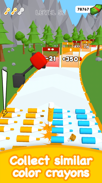 Crayon Rush 3D游戏截图