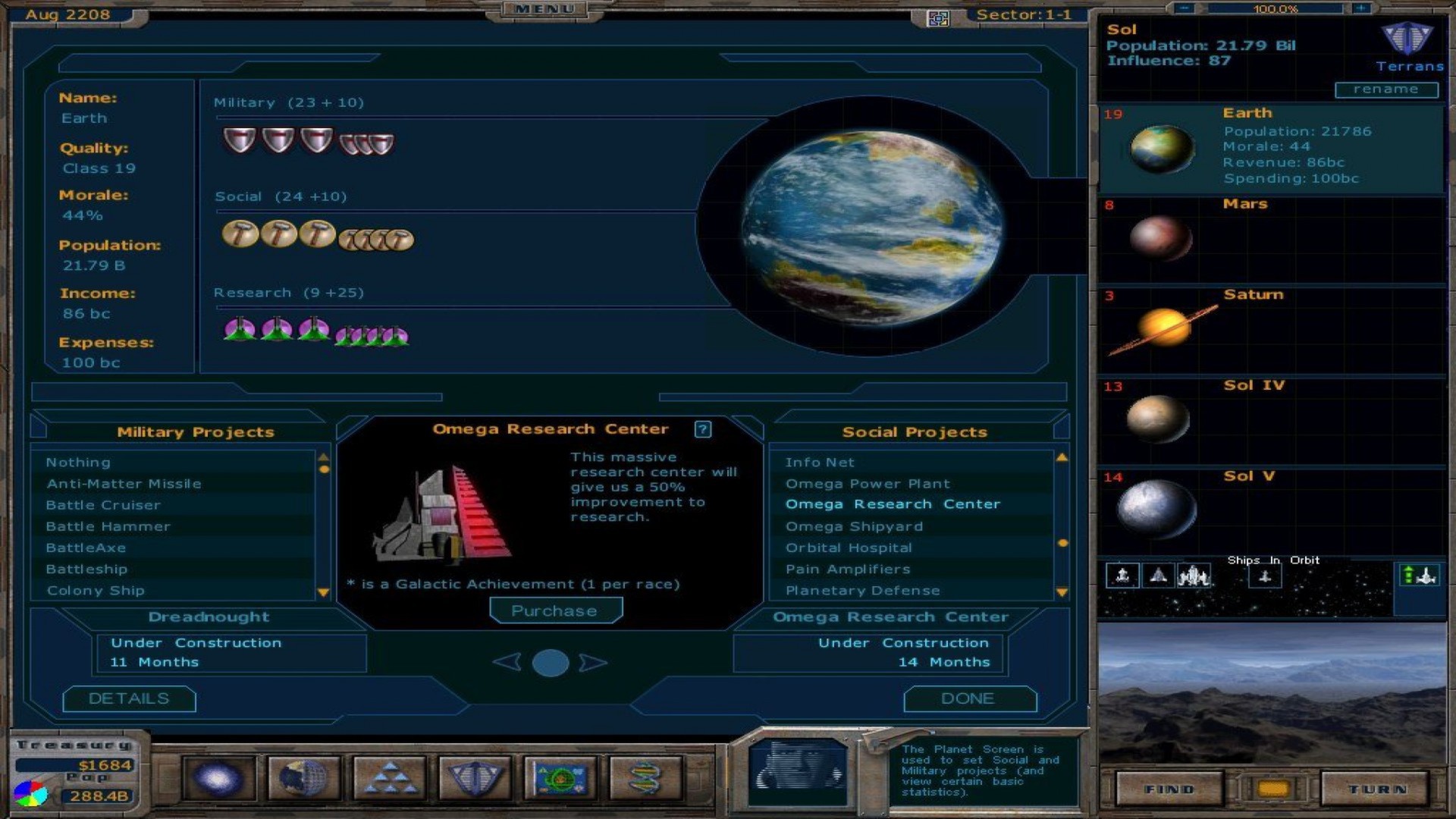 Galactic Civilizations® I: Ultimate Edition游戏截图
