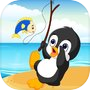 Baby Penguin Fishingicon