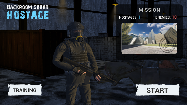Backroom Squad Hostage游戏截图