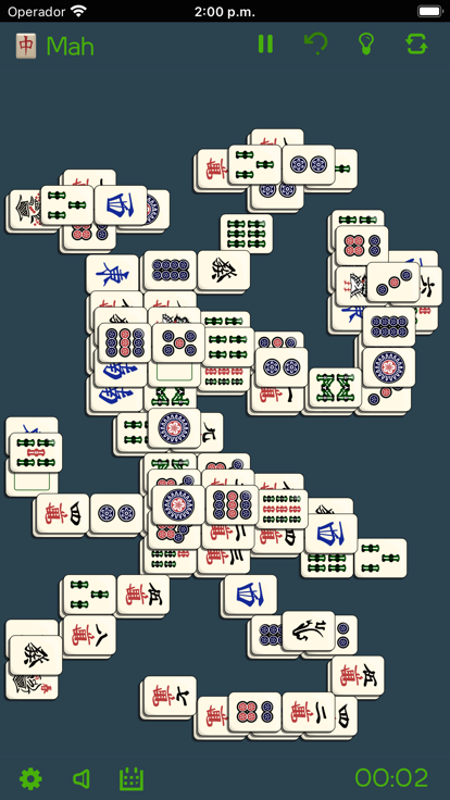 Mahjong solitarie classic game游戏截图