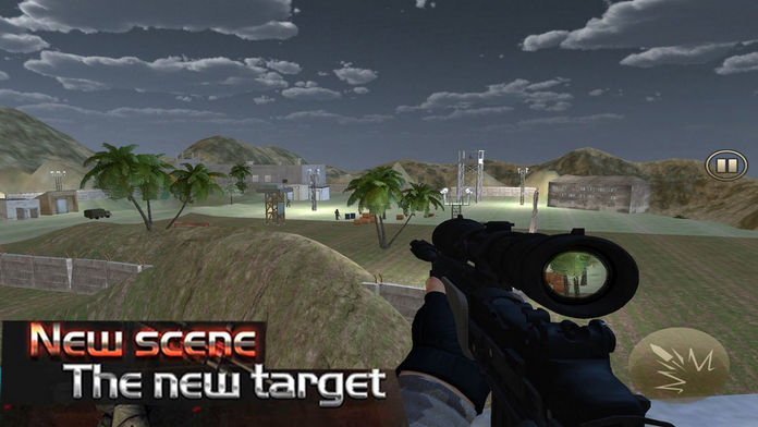 Army Sniper Pro: Gun War Actio游戏截图