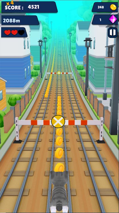 Cat Run 3D游戏截图
