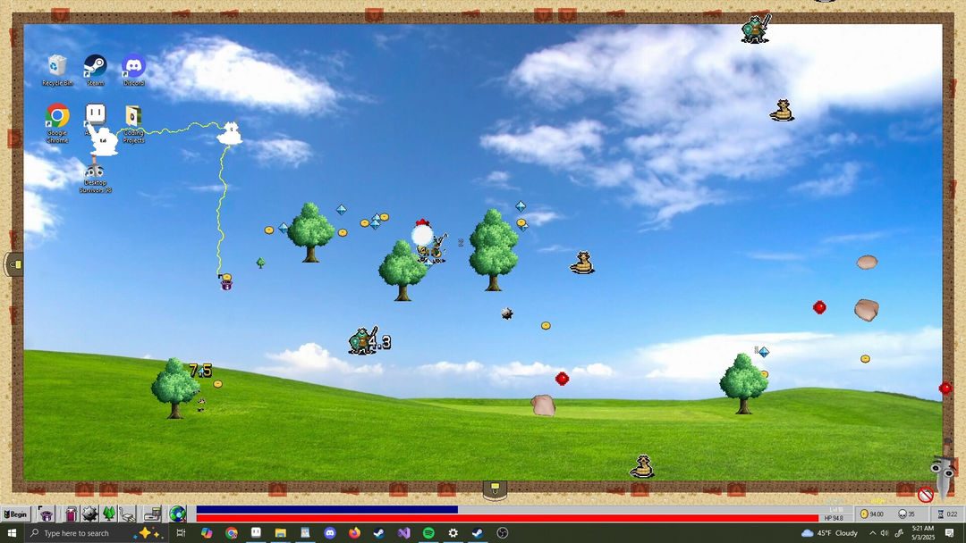 Desktop Survivors 98游戏截图