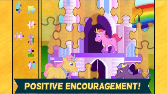 我的小马游戏 – 女孩儿专属:拼图游戏 - 对于教育游戏截图