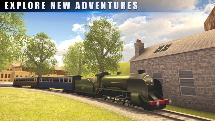 货物列车驾驶模拟器游戏截图