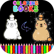 Kapi Capybara Coloring book - TapTap