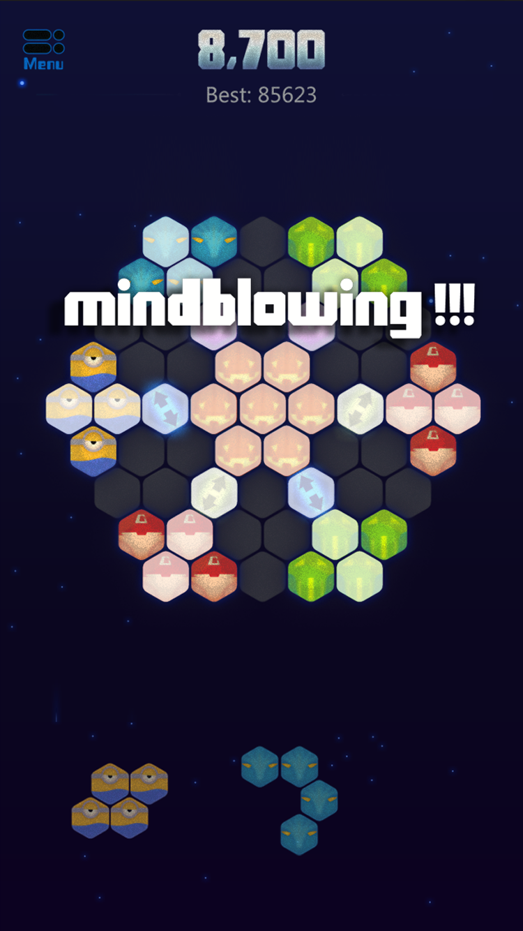 神奇的六边形游戏截图