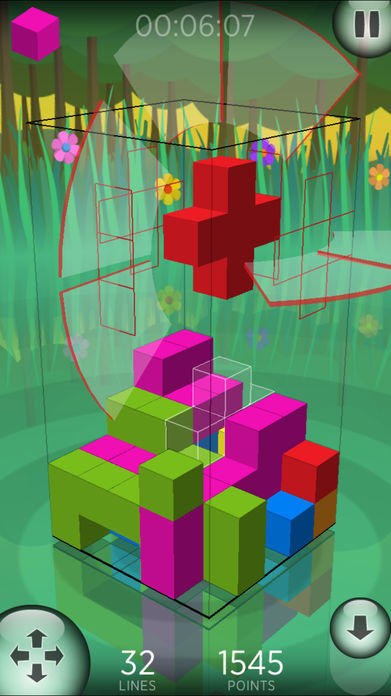 Fragmental 3D - Build Lines with Falling Blocks!游戏截图