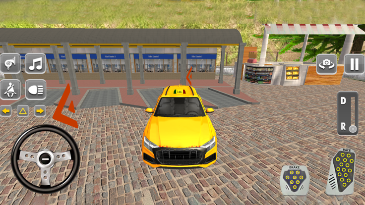 Offroad Taxi Driving Games 3D游戏截图