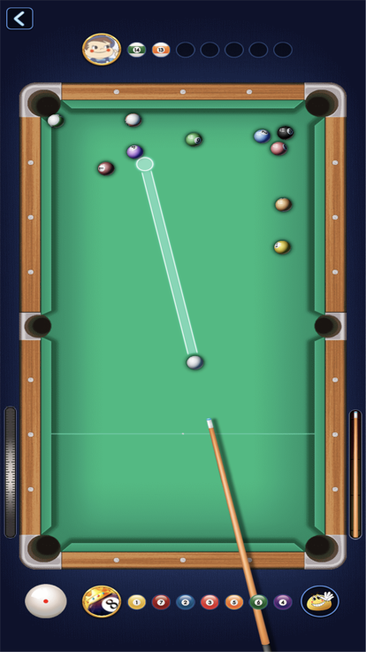 万宁桌球-手机台球小游戏游戏截图