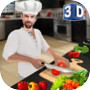 虚拟厨师烹饪游戏3D：超级厨师厨房icon