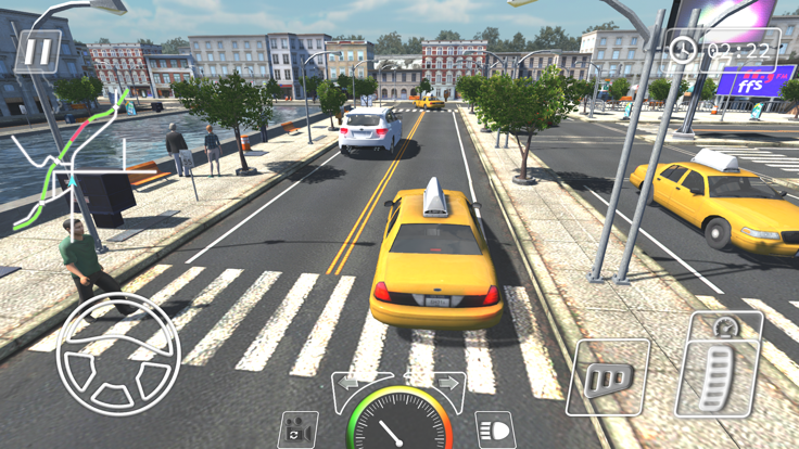 Taxi Simulator City Car Driver游戏截图
