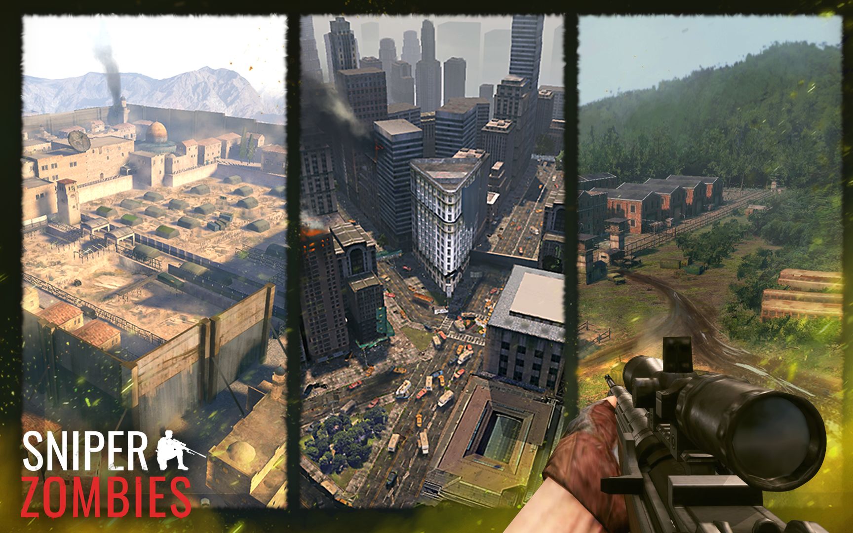 Screenshot of Sniper Zombies: Offline Game