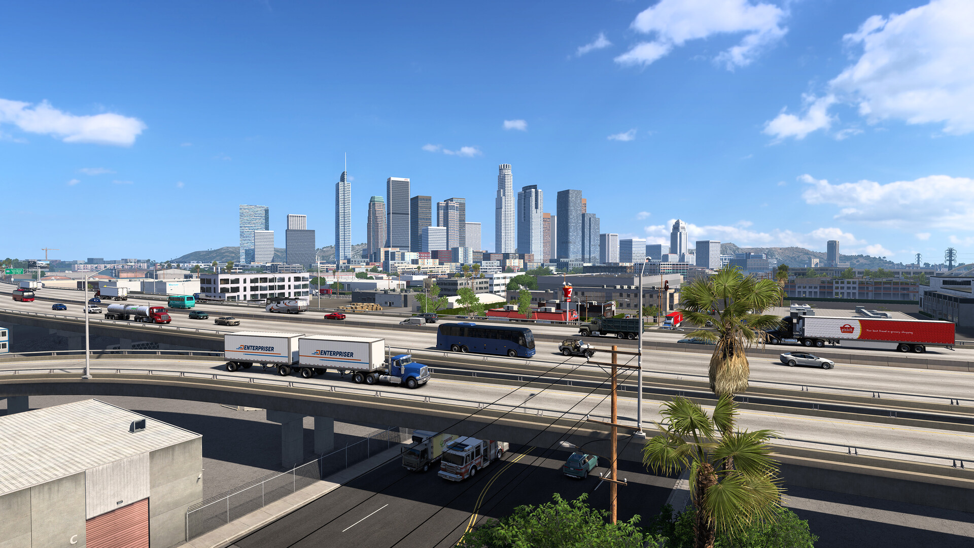 美国卡车模拟游戏截图