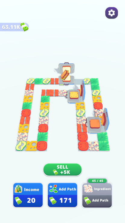 Idle Sandwich游戏截图