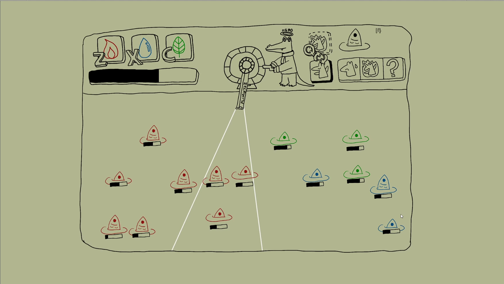 鳄鱼英雄伝说游戏截图