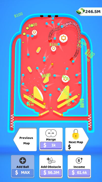 Pinball Clicker游戏截图