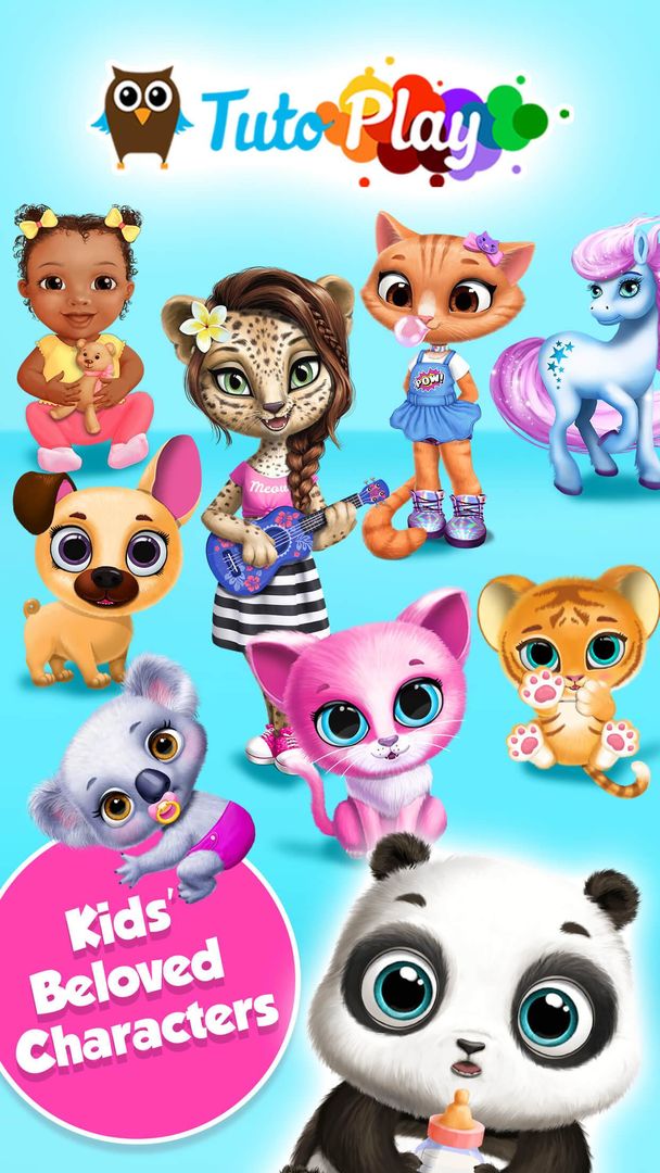Screenshot of TutoPLAY Kids Games in One App
