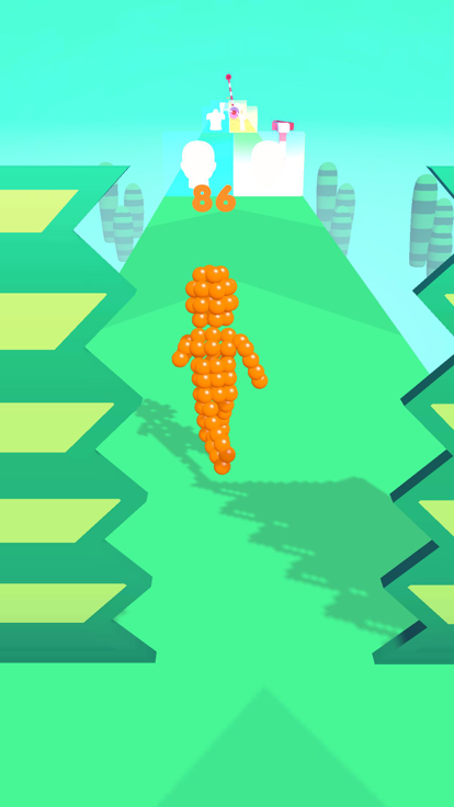 Bubble Stack Runner游戏截图