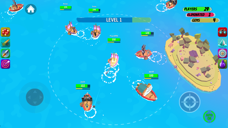 Frigate IO游戏截图