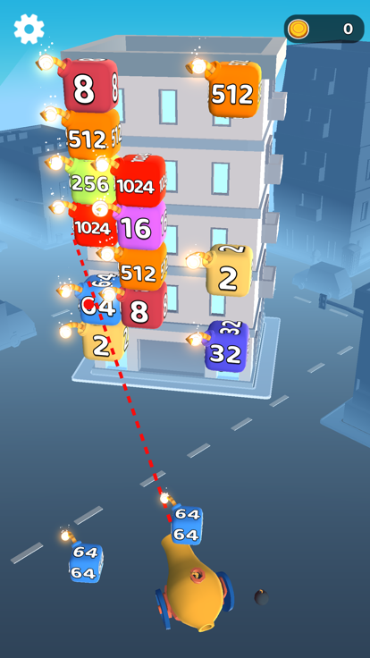 Bombard 2048游戏截图