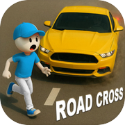 Stickman Game- Road Cross Gameicon