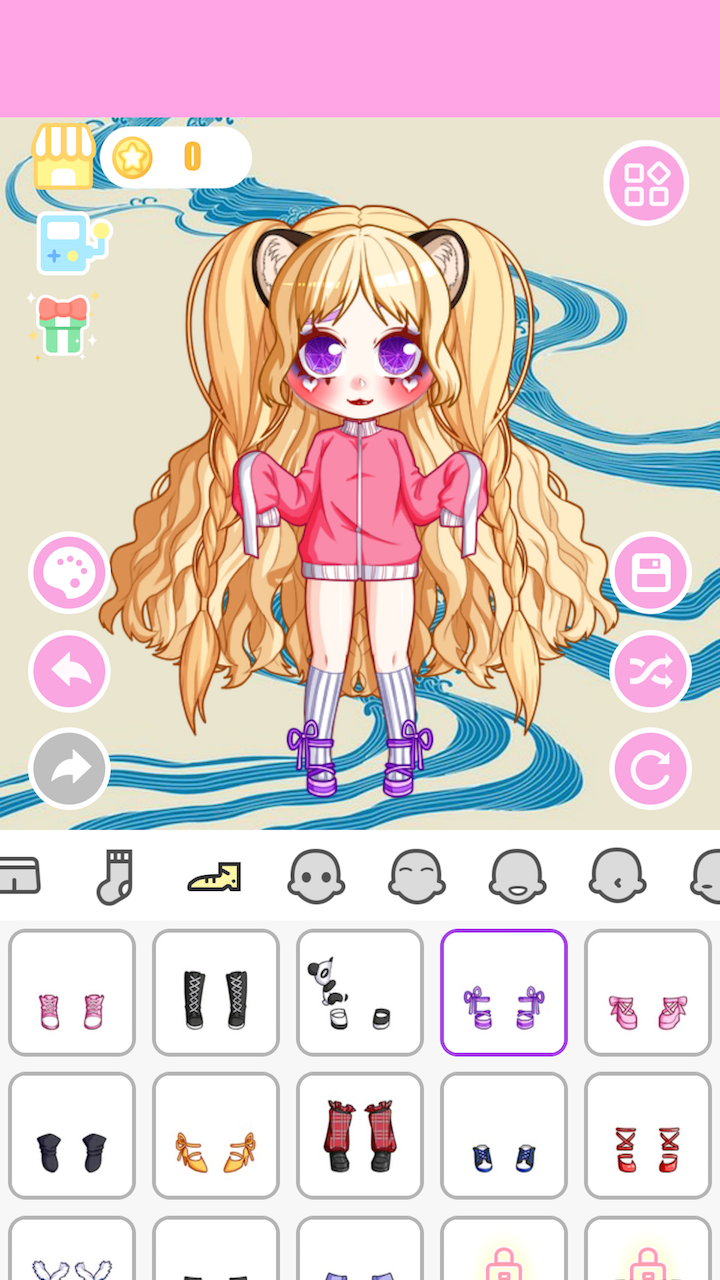 魔幻萝莉换装平台游戏截图