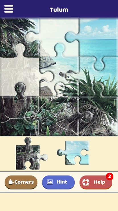 Tulum Sightseeing Puzzle游戏截图