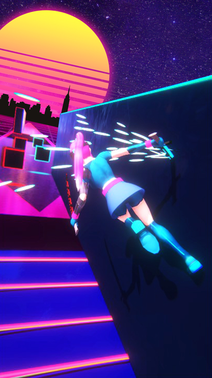 Cyber Beat Ghost Slasher游戏截图