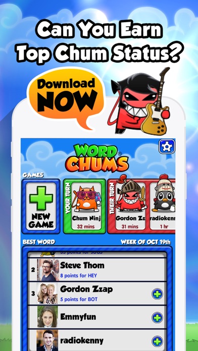 Word Chums游戏截图
