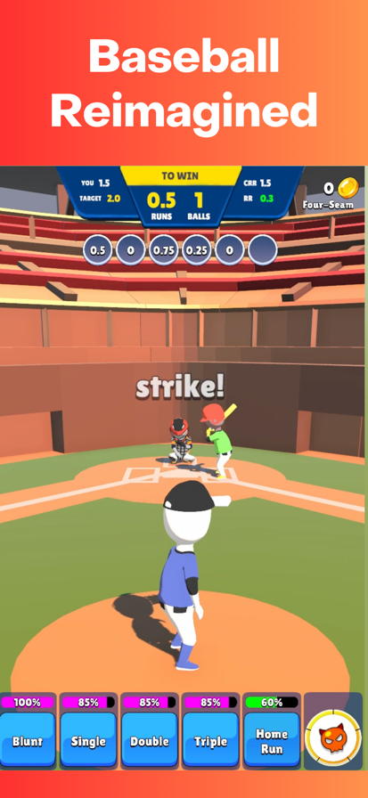 Home Run Mania : Baseball Game游戏截图