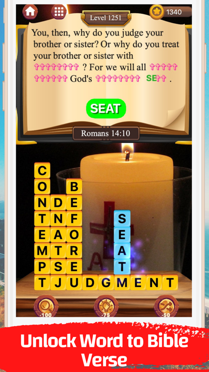 Bible Verse Word Puzzle游戏截图