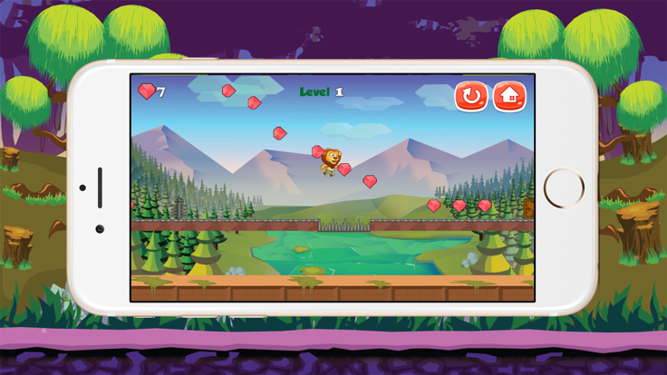 Super Lion Run - Free Running Game游戏截图