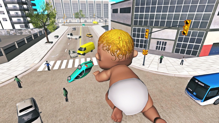 Giant Fat - Baby Simulator游戏截图