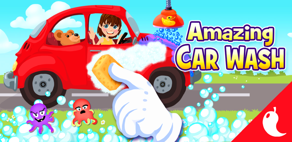 Amazing Car Wash For Kids FREE游戏截图