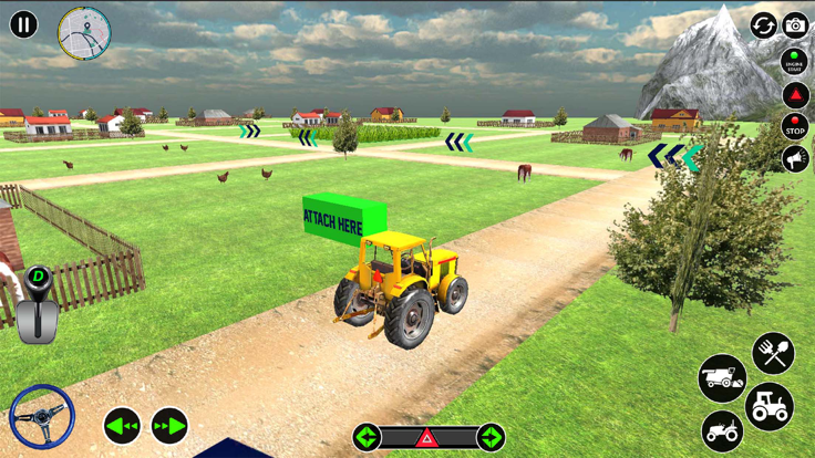 Farm Tractor Simulator Game 3D游戏截图