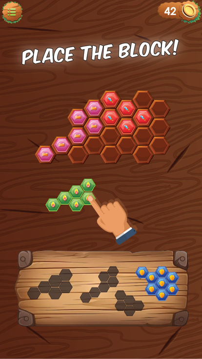 Hexa Brain Puzzle游戏截图