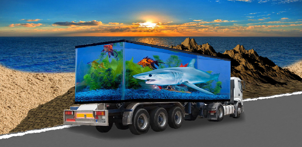 海洋动物运输卡车游戏截图