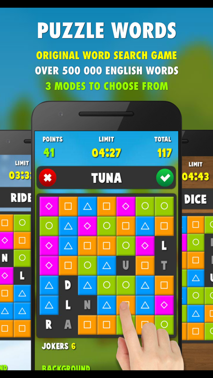 Puzzle Words PRO游戏截图