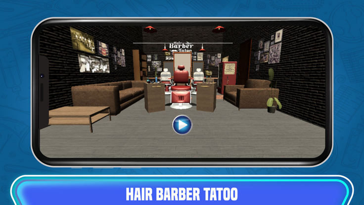 Hair Barber Tatoo游戏截图