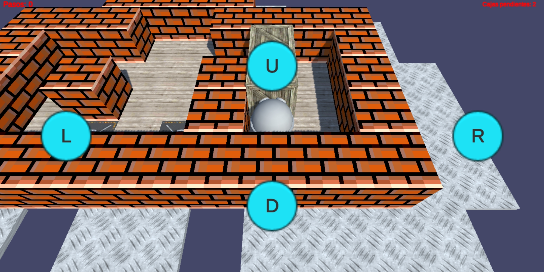 3D推箱子游戏截图