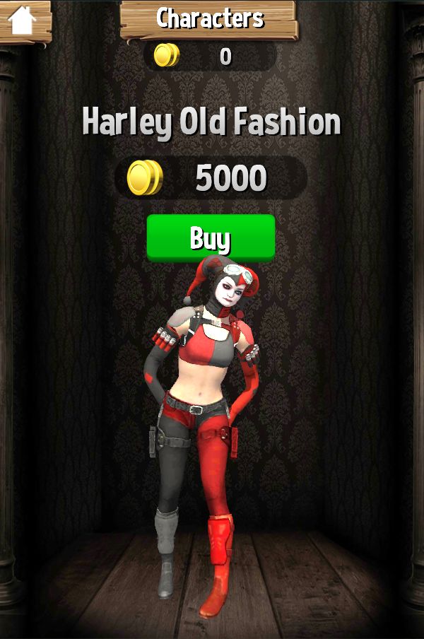 Screenshot of Harley Quinn Temple Run Games