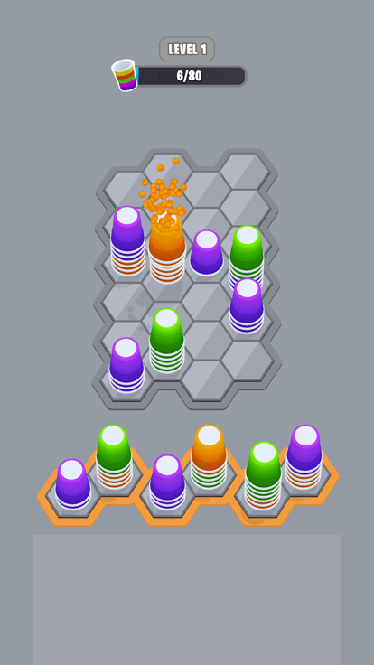 Hexacups游戏截图