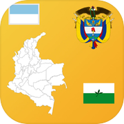 Colombia Department (State) Maps and Flags