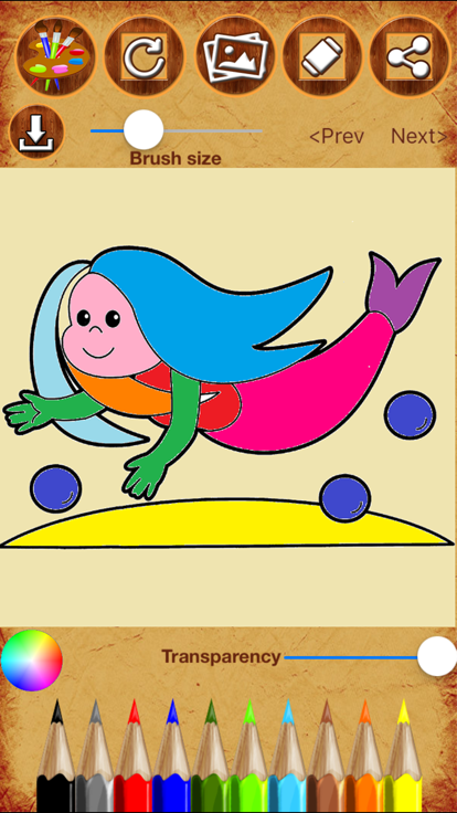 Kids Drawing Worksheet - Free Drawing Pad for toddler and preschool游戏截图